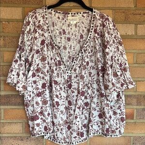 Floral Print Women Top